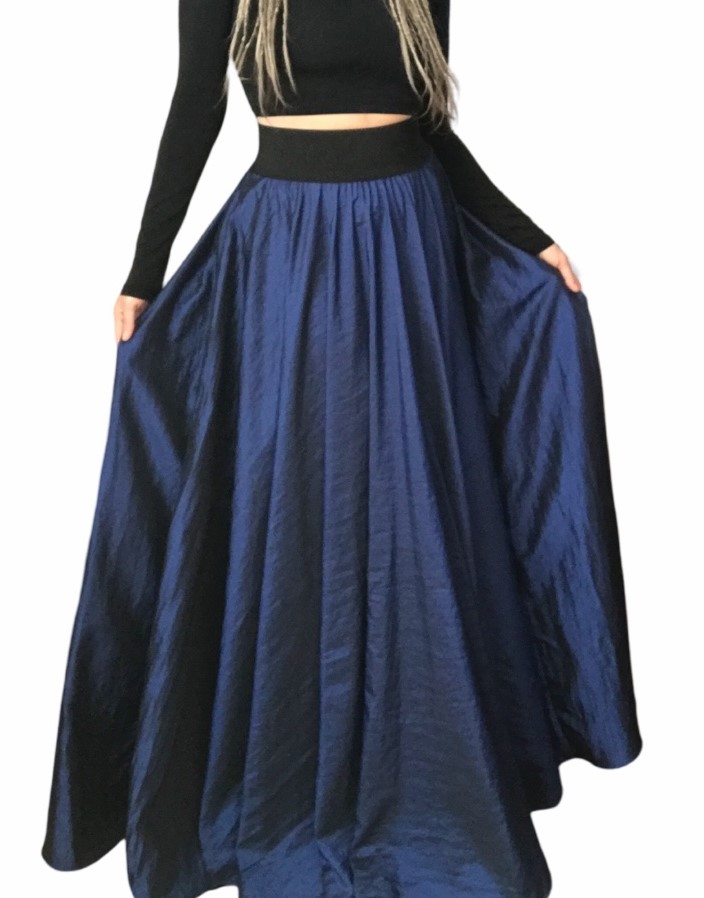 Dlouhá společenská sukně BOROS SK-L-BL007